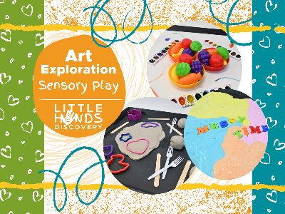 Art Exploration Sensory Play (12 months-6 Years)