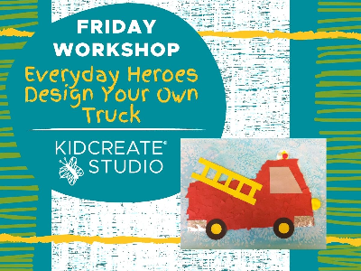 Friday Workshop- Design Your Own Truck (4-9y) Friday Workshop- Design Your Own Truck (4-9y)