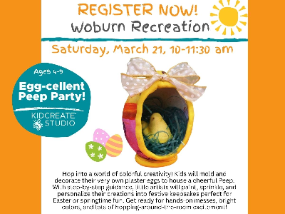 Woburn Rec: Egg-cellent Peep Party! (5-12y)
