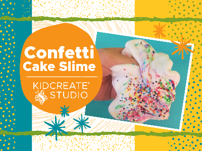 KID'S NIGHT OUT- Confetti Cake Slime (4-9 years) KID'S NIGHT OUT- Confetti Cake Slime (4-9 years)