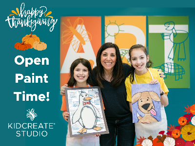 Thanksgiving - Open Paint Time for All Ages! (9:30-12:00)