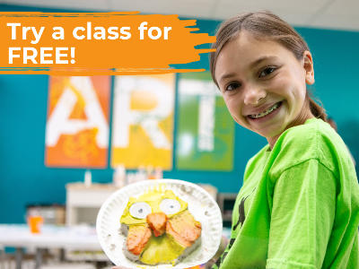 WELCOME WEEK - Free Trial My Favorite After School Art Class (4-10y)