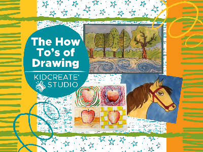 Kidcreate Studio - Newport News. The How Tos of Drawing Weekly Class (5-12 Years)